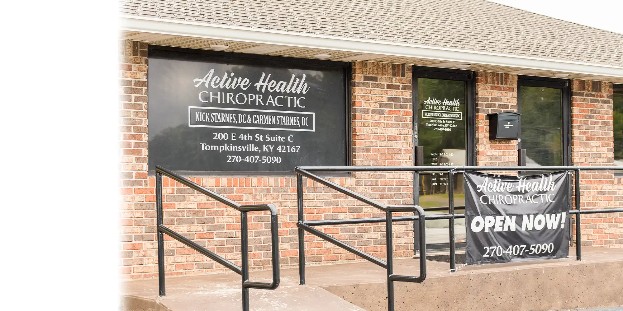 Chiropractic Tompkinsville KY Front Of Building
